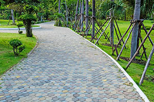 Installing Paver Walkway | Landscape Improvements